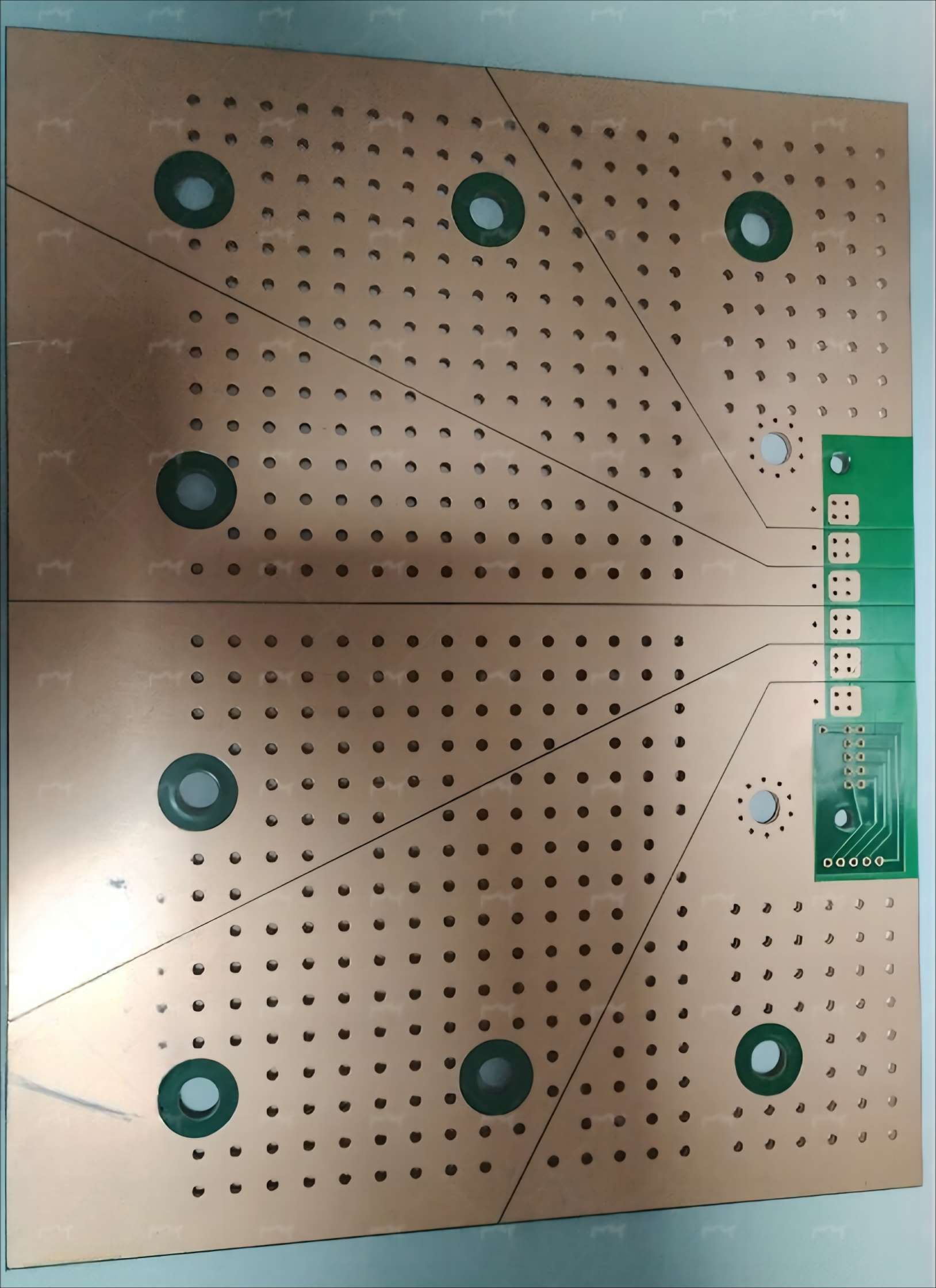 2.0mm 10 layer board, inside and outside 3OZ